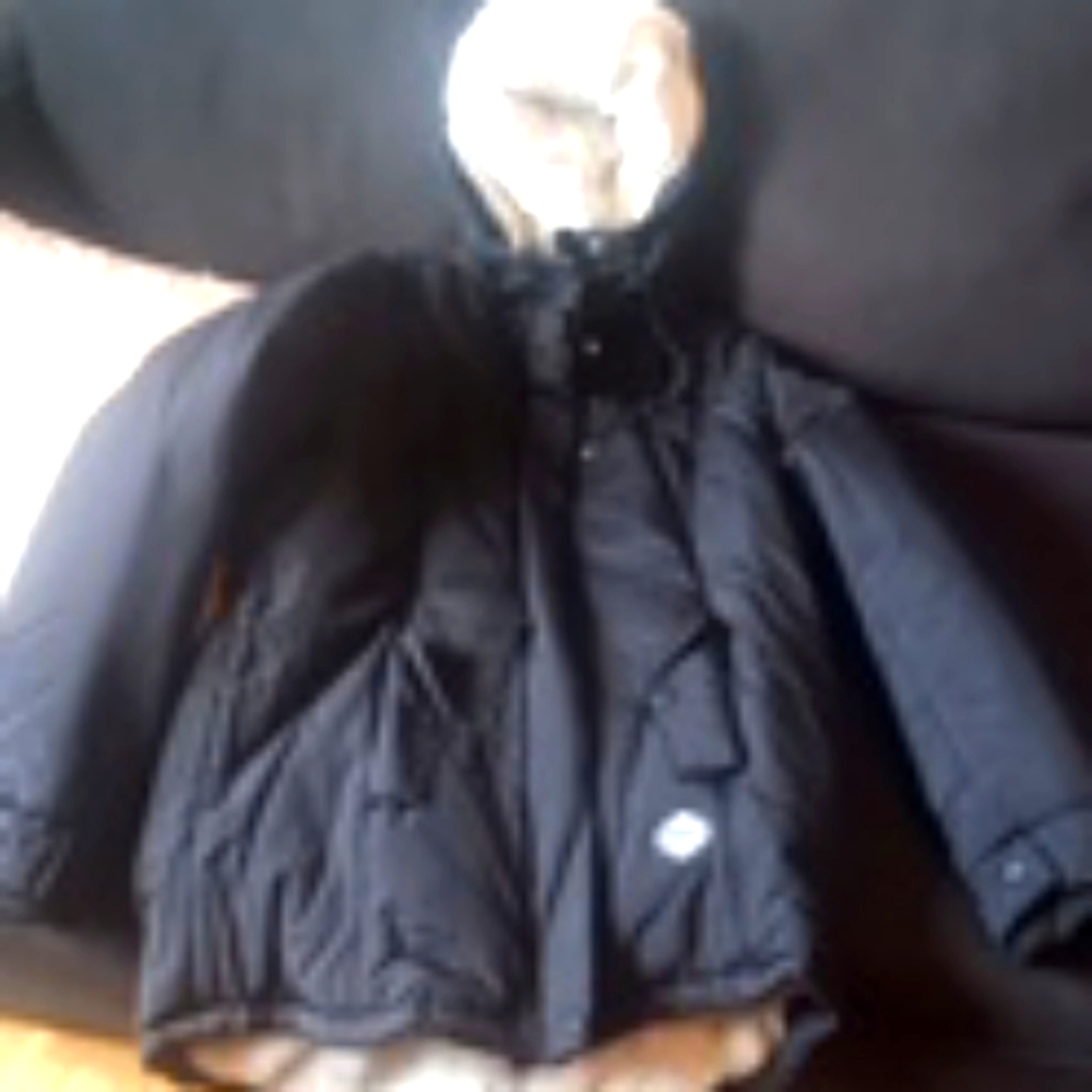 Size m winter coat fur lined